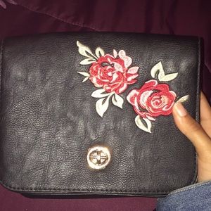 Rose Carved Purse